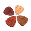 Red Sandalwood Guitar Picks Plectrum w/ Case Vintage Style Guitar Parts