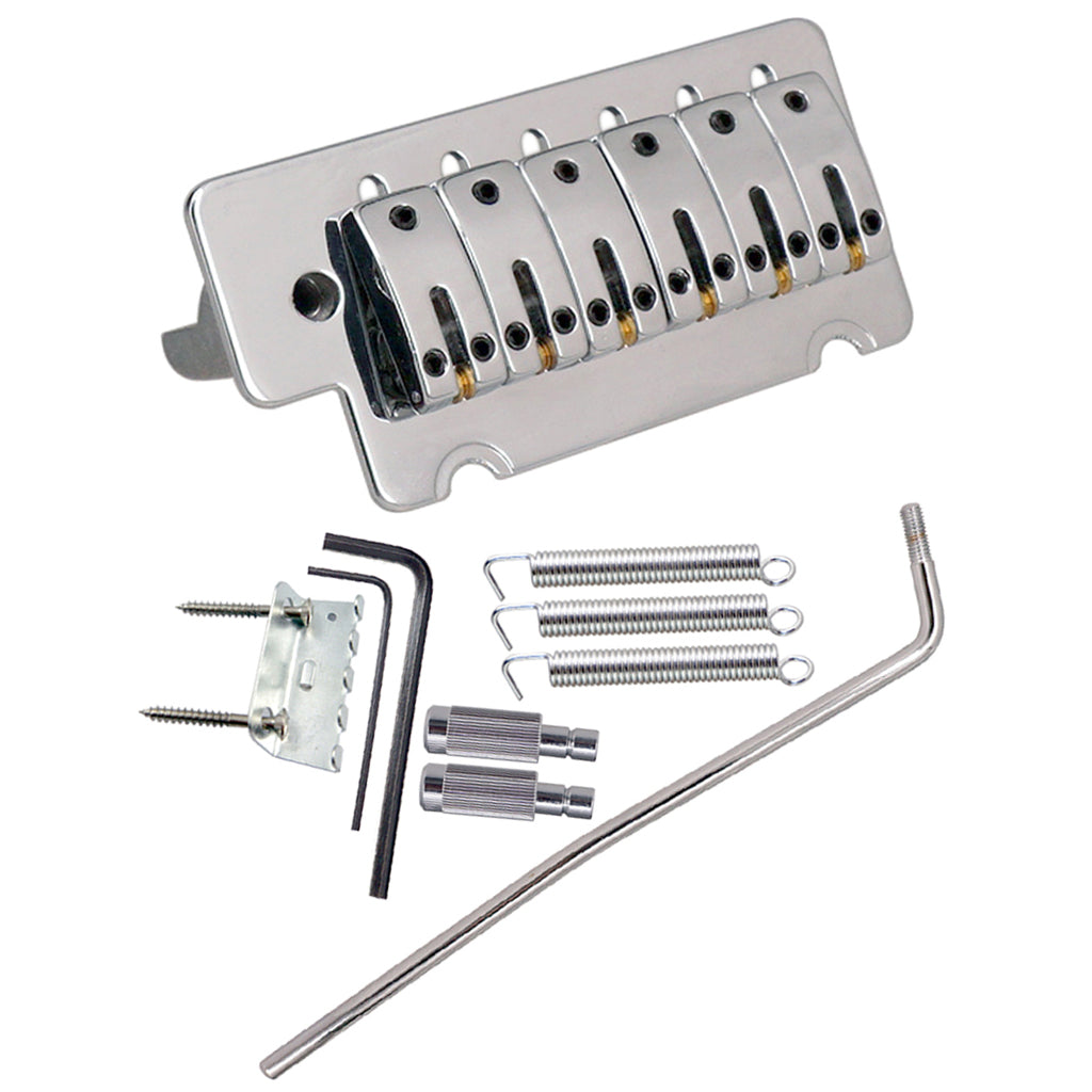 6 String  Tremolo Bridge System for   Electric Guitar With Whammy Bar