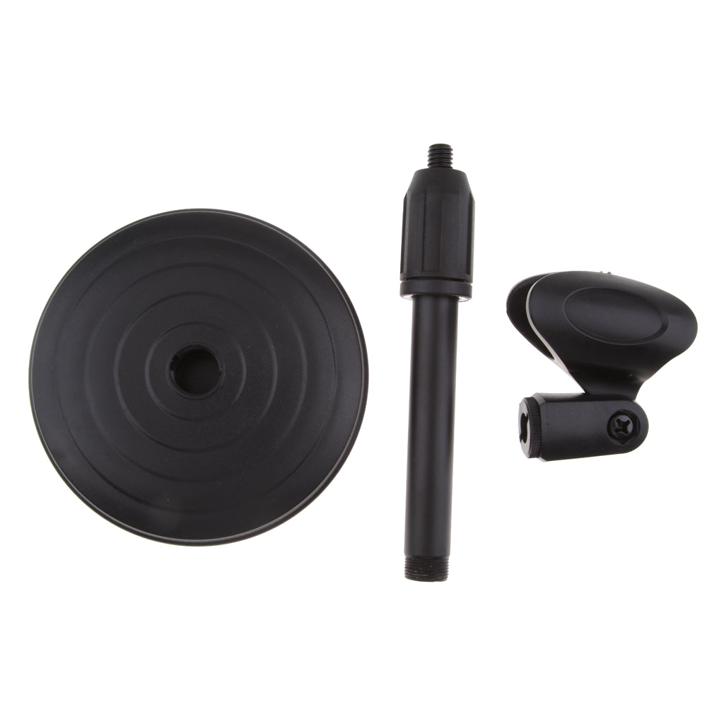 Desk Microphone Stand 02 Plastic Base (Adjustable)