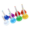 8 Note Diatonic Metal Bells for  Kids Toy Chorus Wedding Family Party