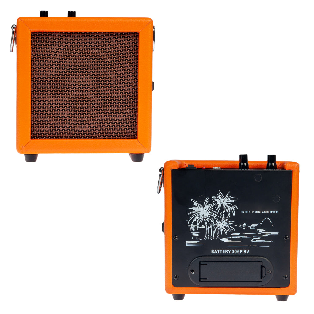 Mini 3W Guitar Amp Amplifier Speaker Orange