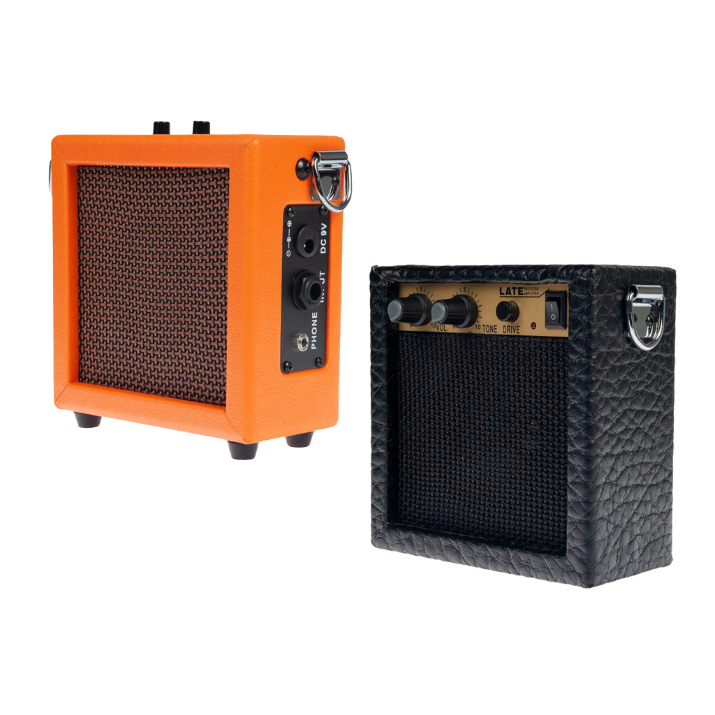 Mini 3W Guitar Amp Amplifier Speaker Orange