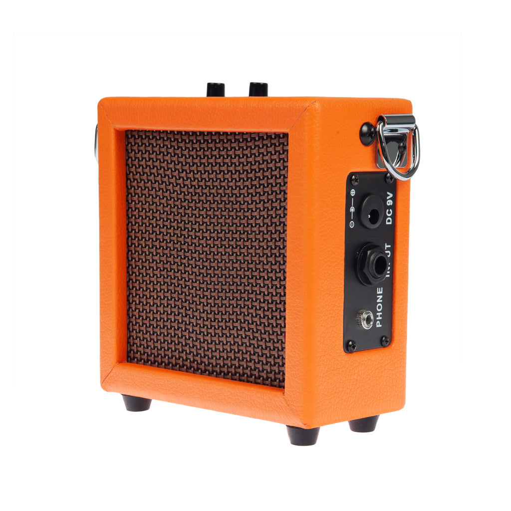 Mini 3W Guitar Amp Amplifier Speaker Orange