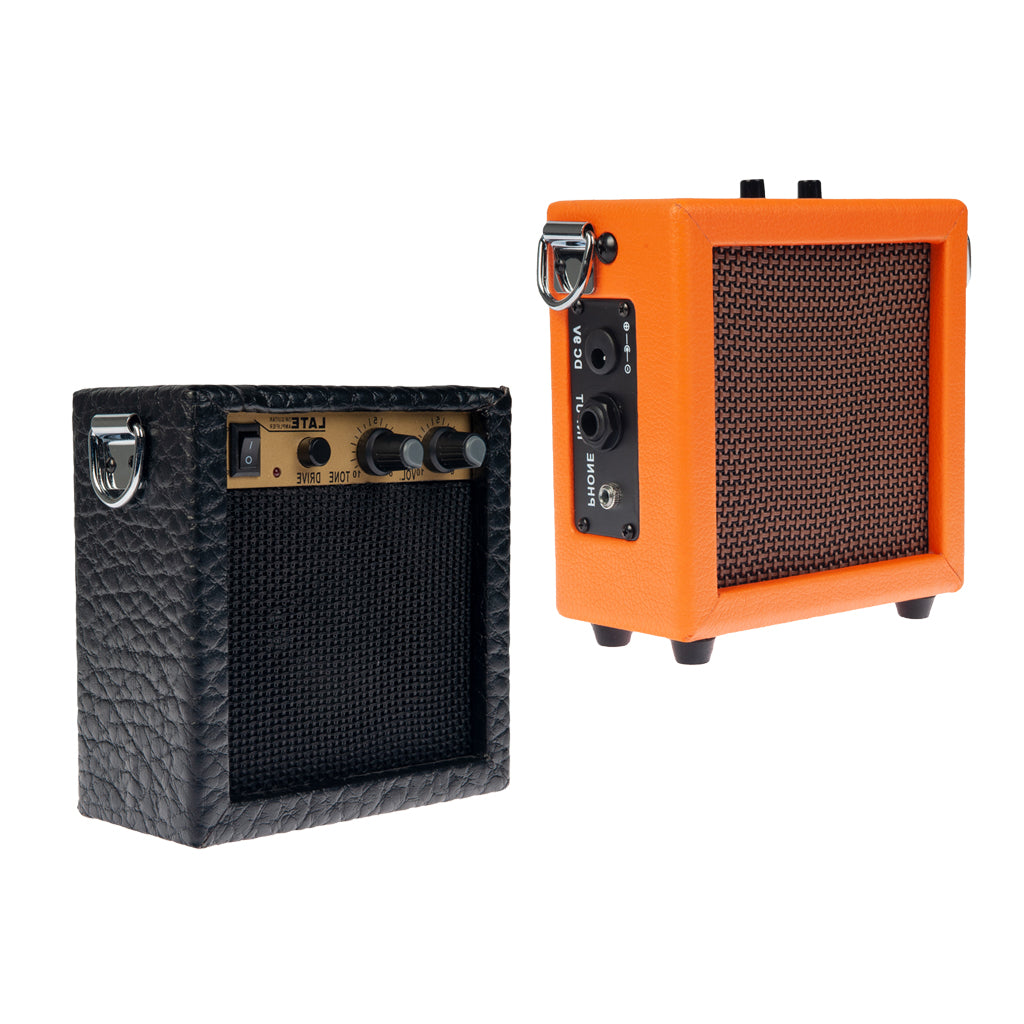 Mini 3W Guitar Amp Amplifier Speaker Orange