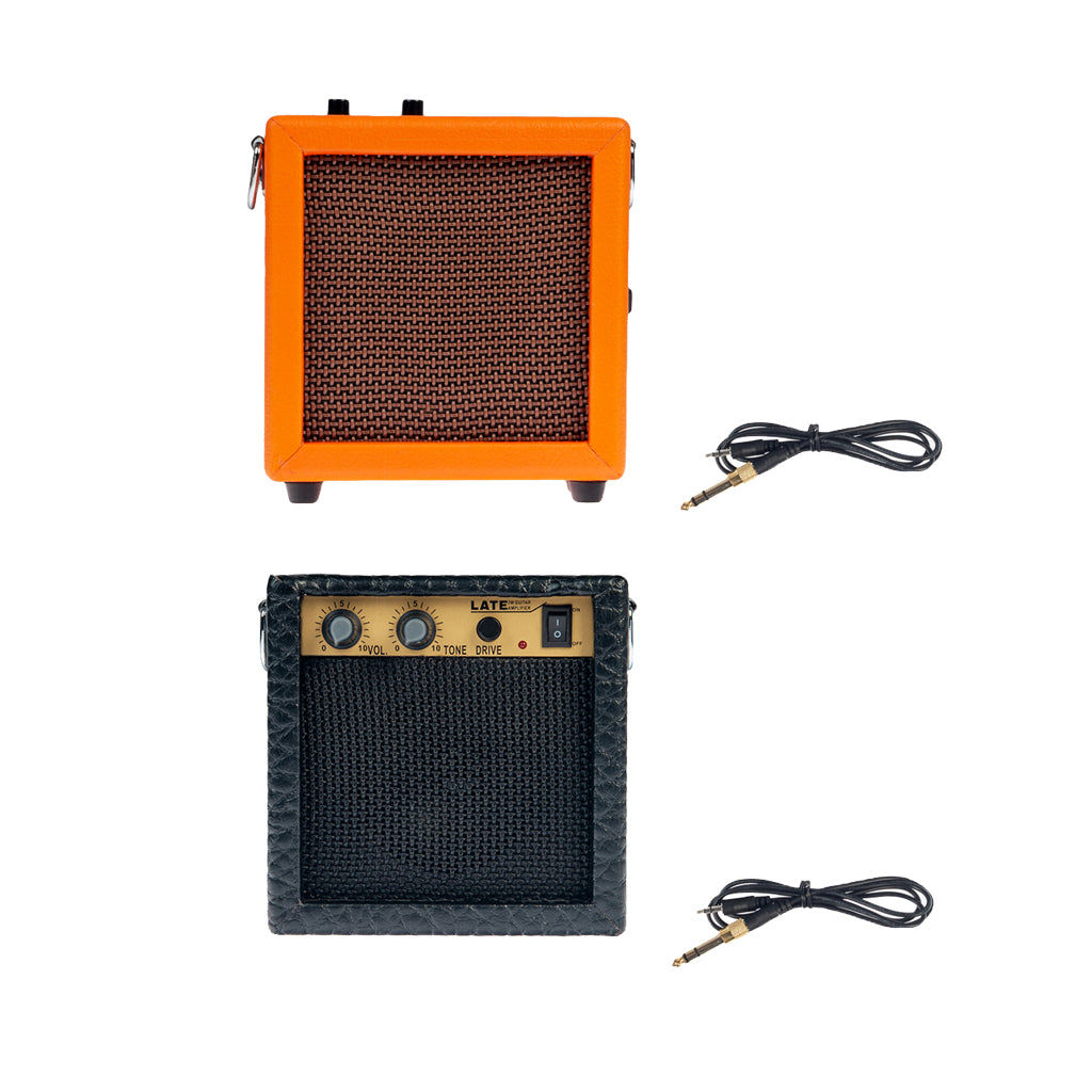 Mini 3W Guitar Amp Amplifier Speaker Orange