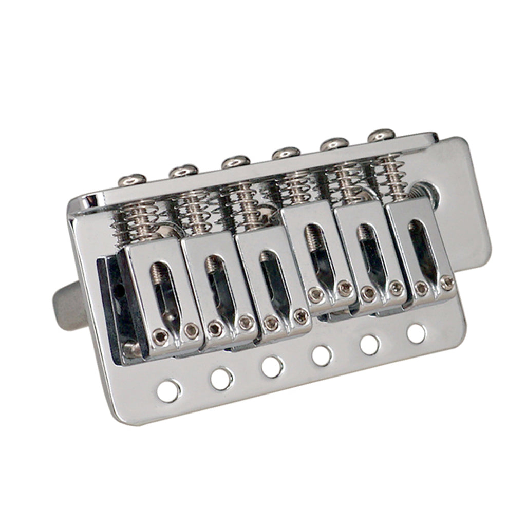 Silver 6 String Left Handed Guitar Tremolo Bridge Assembly for ST SQ Guitar