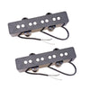 2 Pieces Black Humbucker Pickup for 4 String Jazz Bass