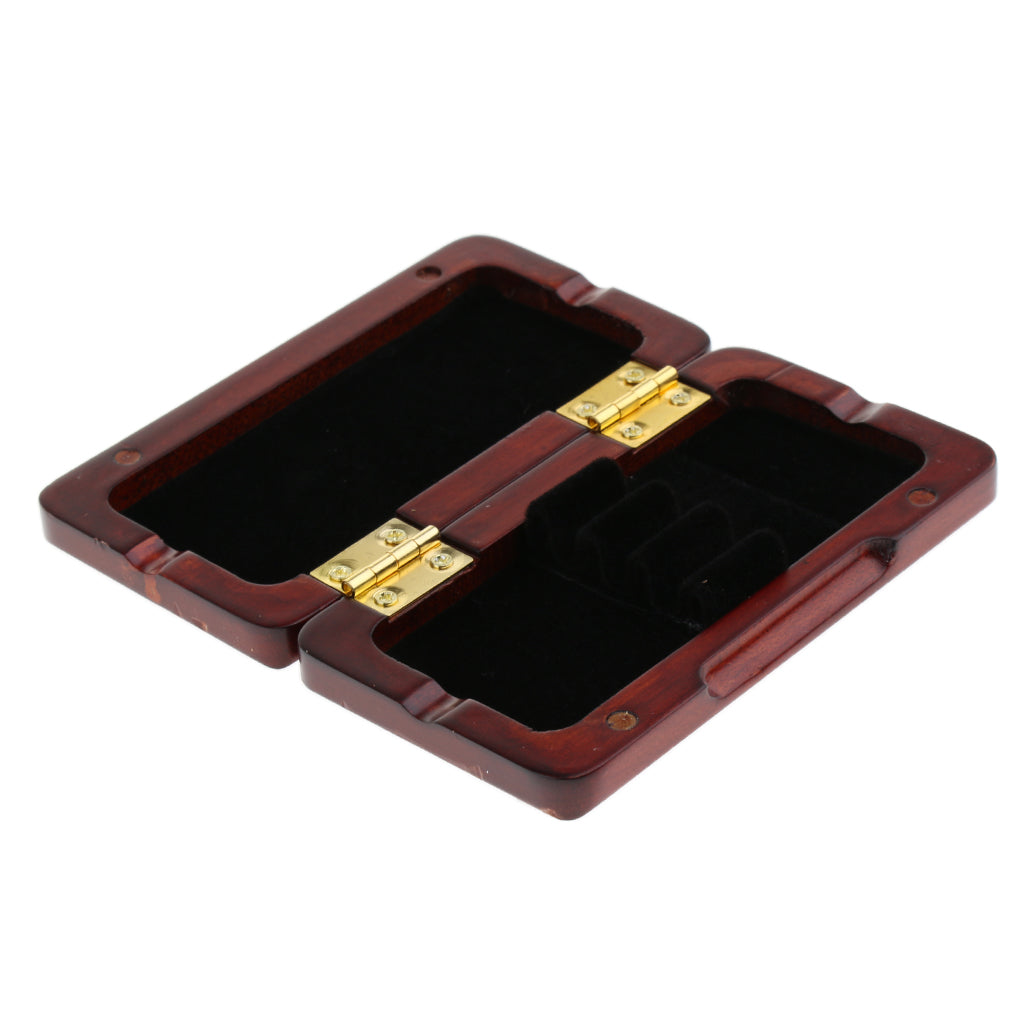 Oboe Reed Storage Wooden Case for 3pcs Reeds Strong