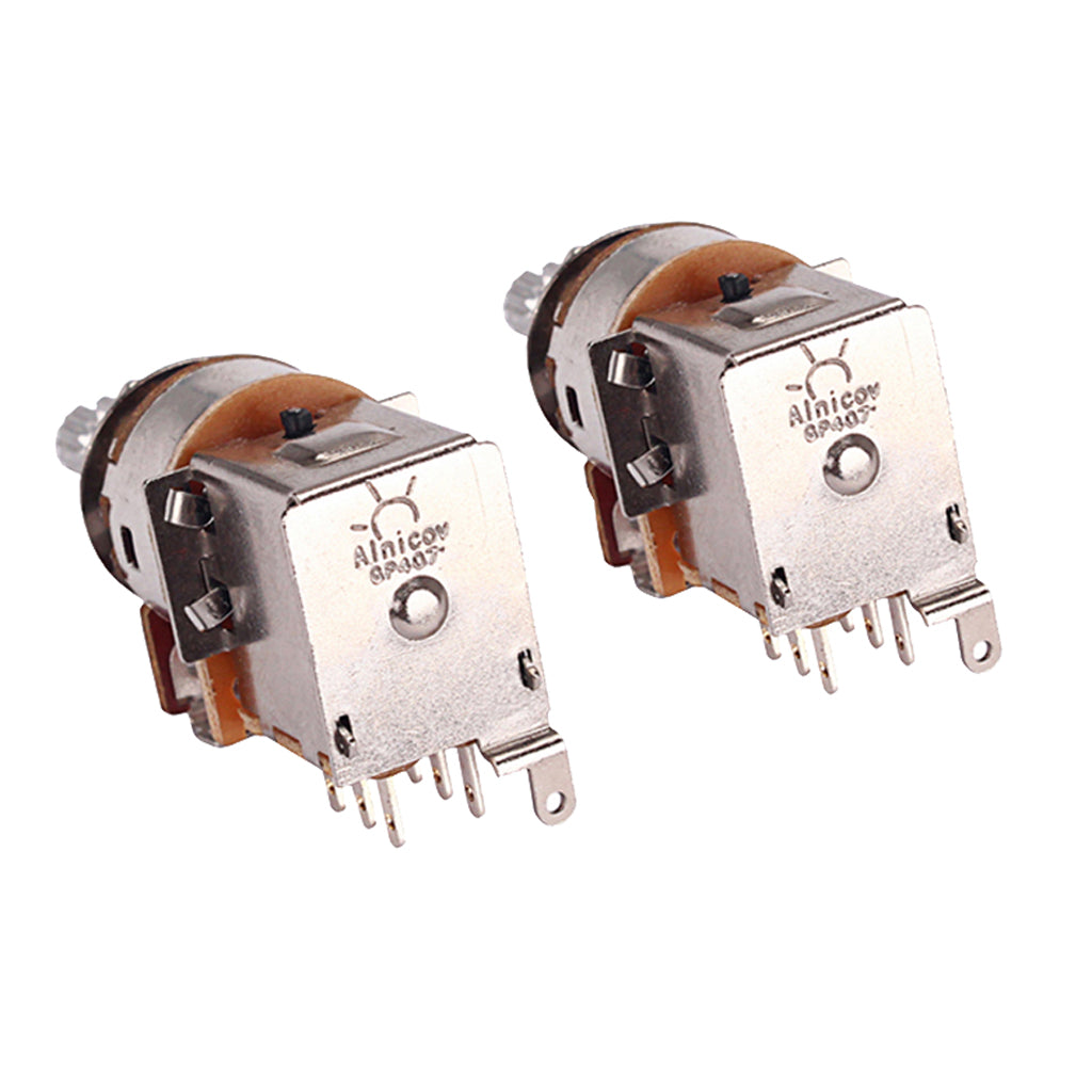 2 Piecew Control Pots Guitar Potentiometers