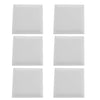 6 Pieces Sound Stop Acoustic Foam Panel Soundproofing Board  Pad White