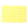 6 Pcs Sound Absorption Foam Panel Studio Soundproofing Foam for KTV Yellow