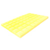 6 Pcs Sound Absorption Foam Panel Studio Soundproofing Foam for KTV Yellow