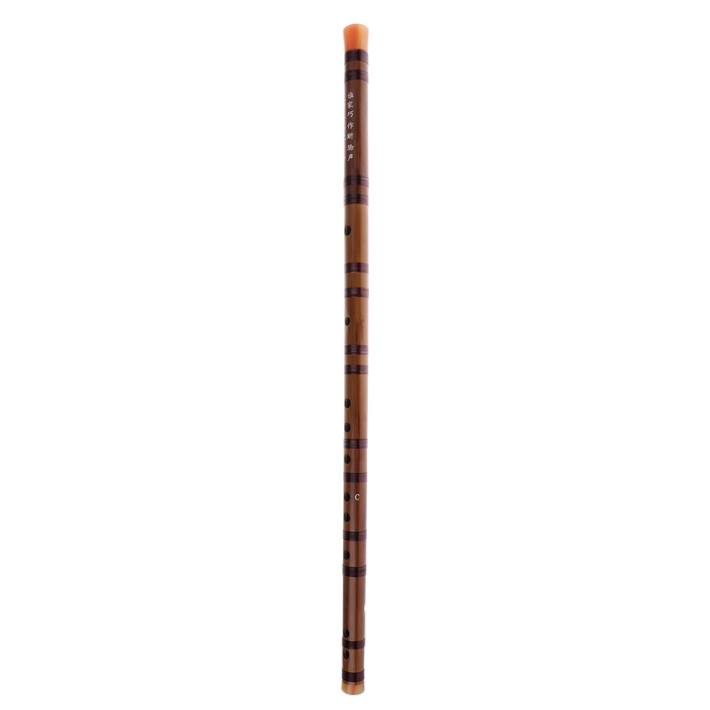 Traditional Chinese Students Musical Instrument Hand Made Bamboo Flute (C)