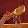 Handmade Wooden Ladle Water Scoop for Bath Spa Sauna Foot Massage Soaking