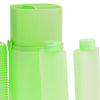 5 Pieces Portable Toothbrush Travel Case Box Wash Gargle Cup Set Green