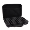 60 Slots EVA Case Bag for Cosmetic Bottles - 5ml,10ml,15ml  Black