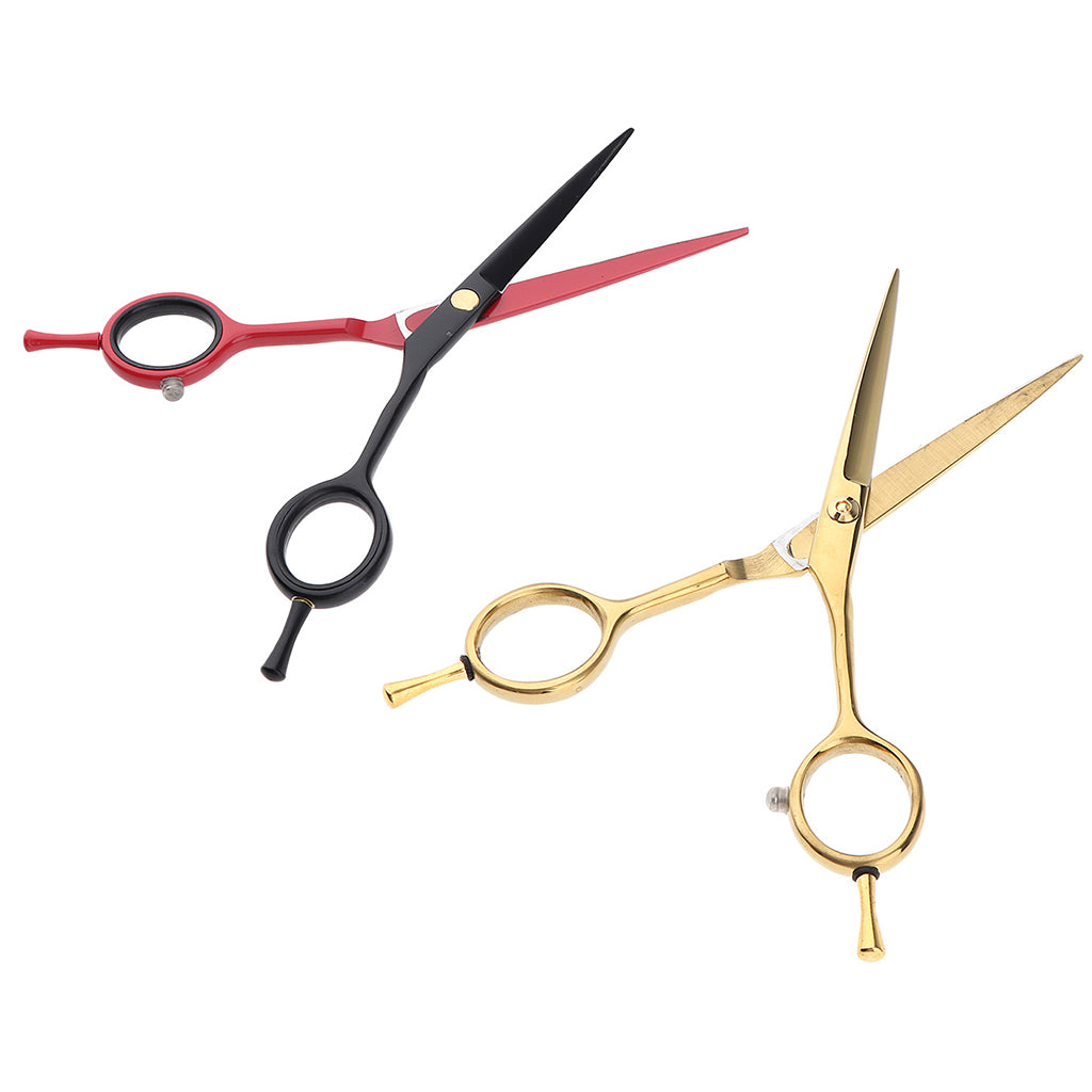 Lightweight Stainless Steel Hair Cutting Scissors Beard Shears Hairdressing