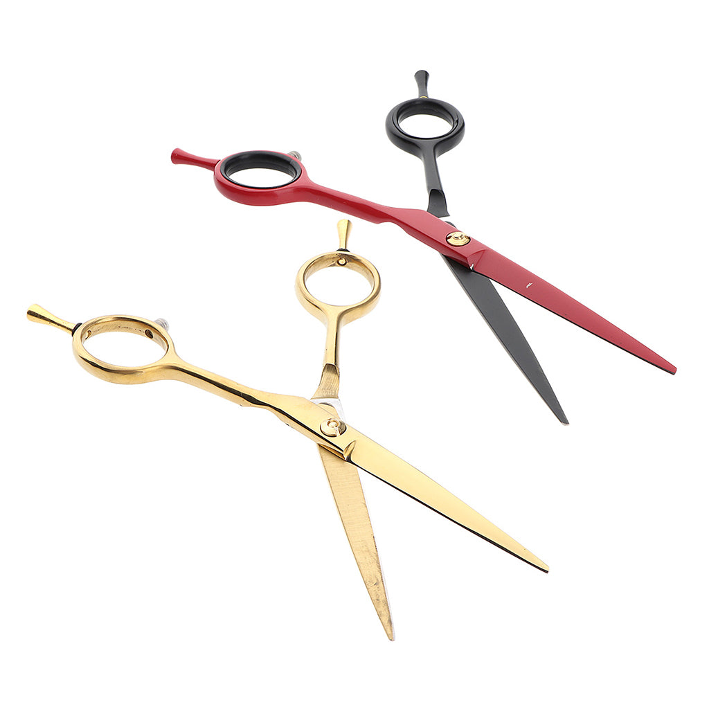 Lightweight Stainless Steel Hair Cutting Scissors Beard Shears Hairdressing