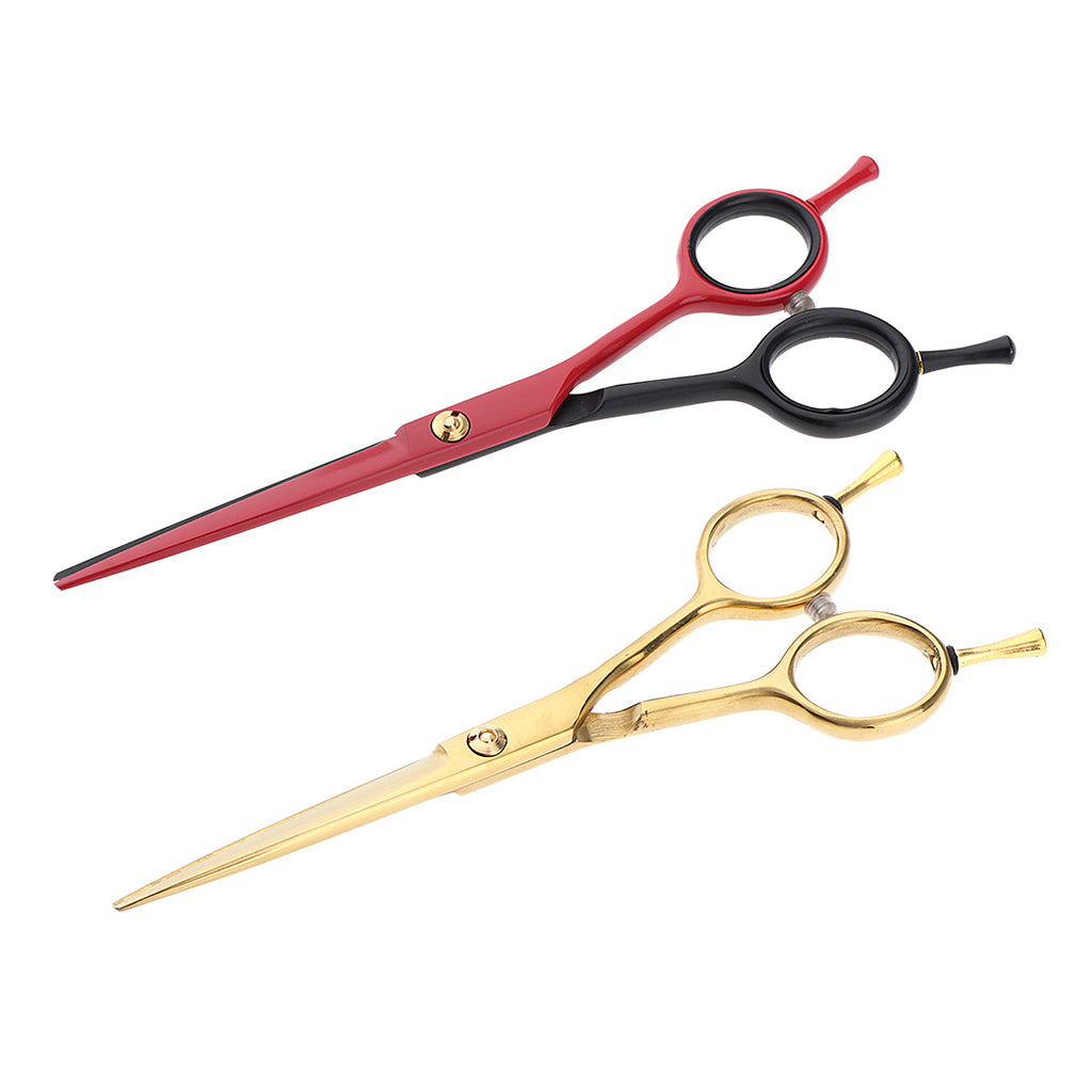 Lightweight Stainless Steel Hair Cutting Scissors Beard Shears Hairdressing