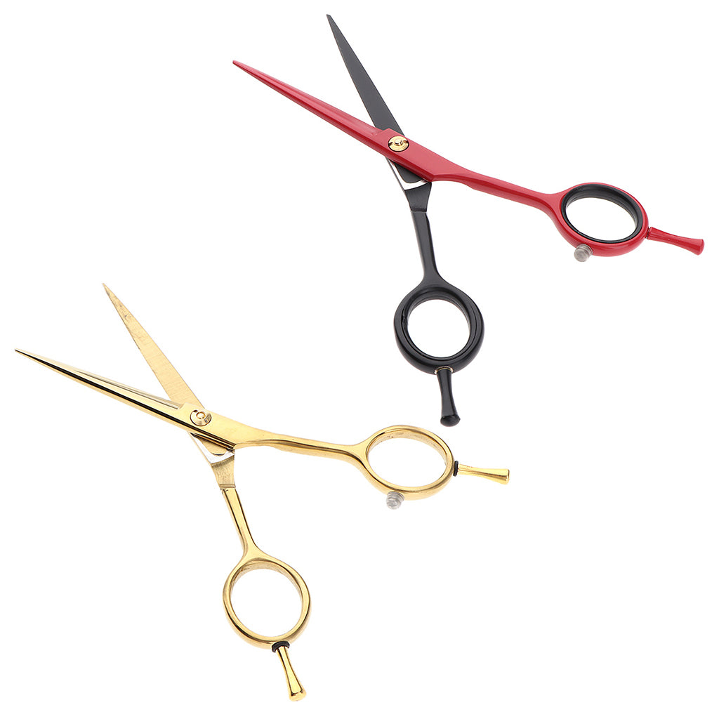 Lightweight Stainless Steel Hair Cutting Scissors Beard Shears Hairdressing