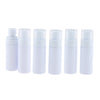 6pcs PET Empty Spray Pump Bottle Riffilable Cosmetic Bottles Set White 60ml