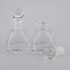 2Pcs Fragrance Glass Diffuser Bottles Jars for DIY Reed Essential Oil Scent 50ml