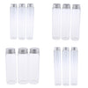 3pcs Durable Glass Empty Lotion Bottles With Aluminum Caps 180ml