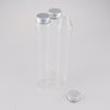 3pcs Durable Glass Empty Lotion Bottles With Aluminum Caps 180ml