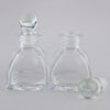 2Pcs Fragrance Glass Diffuser Bottles Jars for DIY Reed Essential Oil Scent 130ml