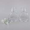 2Pcs Fragrance Glass Diffuser Bottles Jars for DIY Reed Essential Oil Scent 130ml