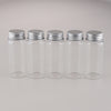 5Pcs Refillable Glass Makeup Bottles Cosmetic Pills Storage Containers 70ml