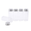 5Pcs Refillable Glass Makeup Bottles Cosmetic Pills Storage Containers 70ml