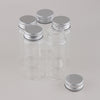 5Pcs Refillable Glass Makeup Bottles Cosmetic Pills Storage Containers 70ml