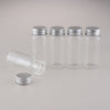 5Pcs Refillable Glass Makeup Bottles Cosmetic Pills Storage Containers 70ml