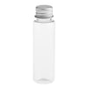 20Pcs 30ml Empty Plastic Bottles Tubes for Shampoo Lotions Clear Silver Cap