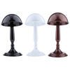 Retro Mushroom Hat Cap Storage Display Holder Hair Wigs Rack Shelf Stand Black