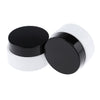 2pcs Empty Glass Makeup Container Face Cream Jars Bottle Case for Travel 30g