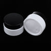 2pcs Empty Glass Makeup Container Face Cream Jars Bottle Case for Travel 30g