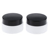 2pcs Empty Glass Makeup Container Face Cream Jars Bottle Case for Travel 30g