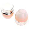 2pcs Empty Glass Makeup Pot Container Face Cream Jars Bottle Case for Travel 55g