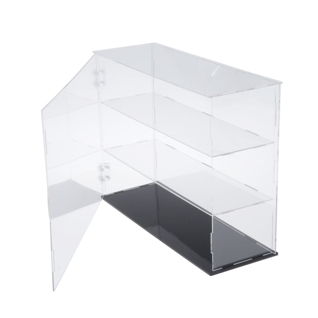 Acrylic Display Case 3-layer Dustproof for Blocks Bricks Toys Collection 24x24x30cm