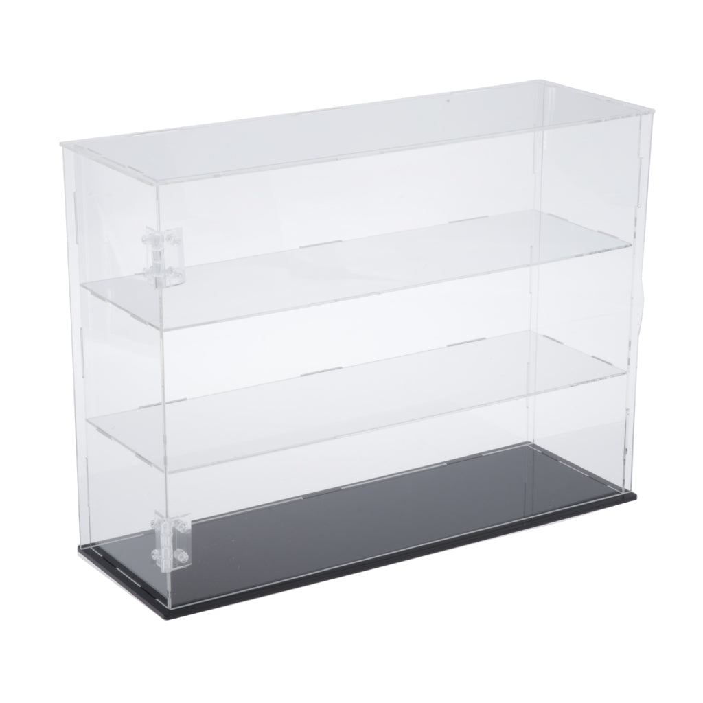 Acrylic Display Case 3-layer Dustproof for Blocks Bricks Toys Collection 24x24x30cm