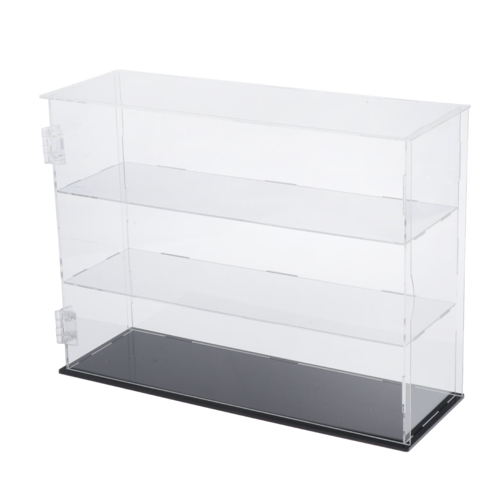 Acrylic Display Case 3-layer Dustproof for Blocks Bricks Toys Collection 24x24x30cm