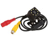 Universal 8 LED Night Vision 120 Degree Car Rear View Reversing Camera