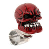 1PC Skull Head Car Steering Wheel Spinner Suicide Knob Handle Booster Red