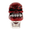 1PC Skull Head Car Steering Wheel Spinner Suicide Knob Handle Booster Red