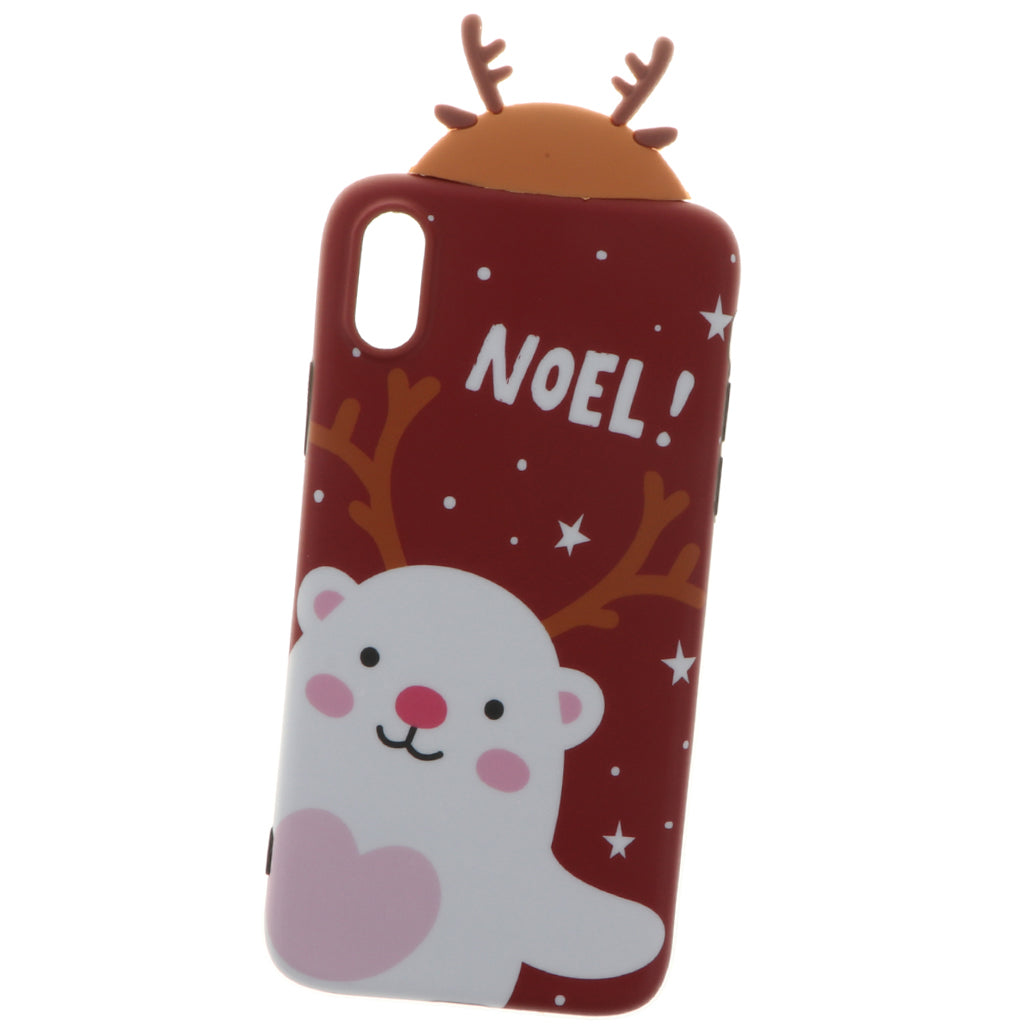 Christmas Moose Polar Bear Mobile Phone Soft Shell for iPhone  iPhonex xs