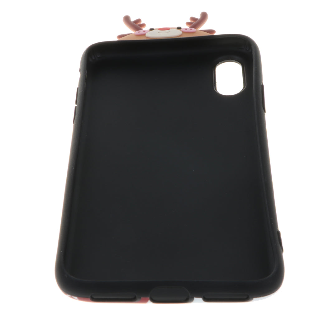 Christmas Moose Polar Bear Mobile Phone Soft Shell for iPhone  iPhonex xs