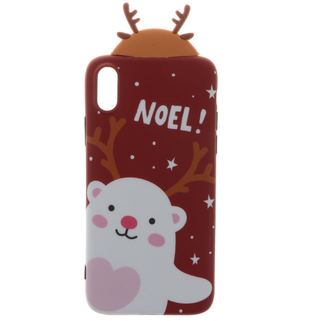 Christmas Moose Polar Bear Mobile Phone Soft Shell for iPhone  iPhonex xs