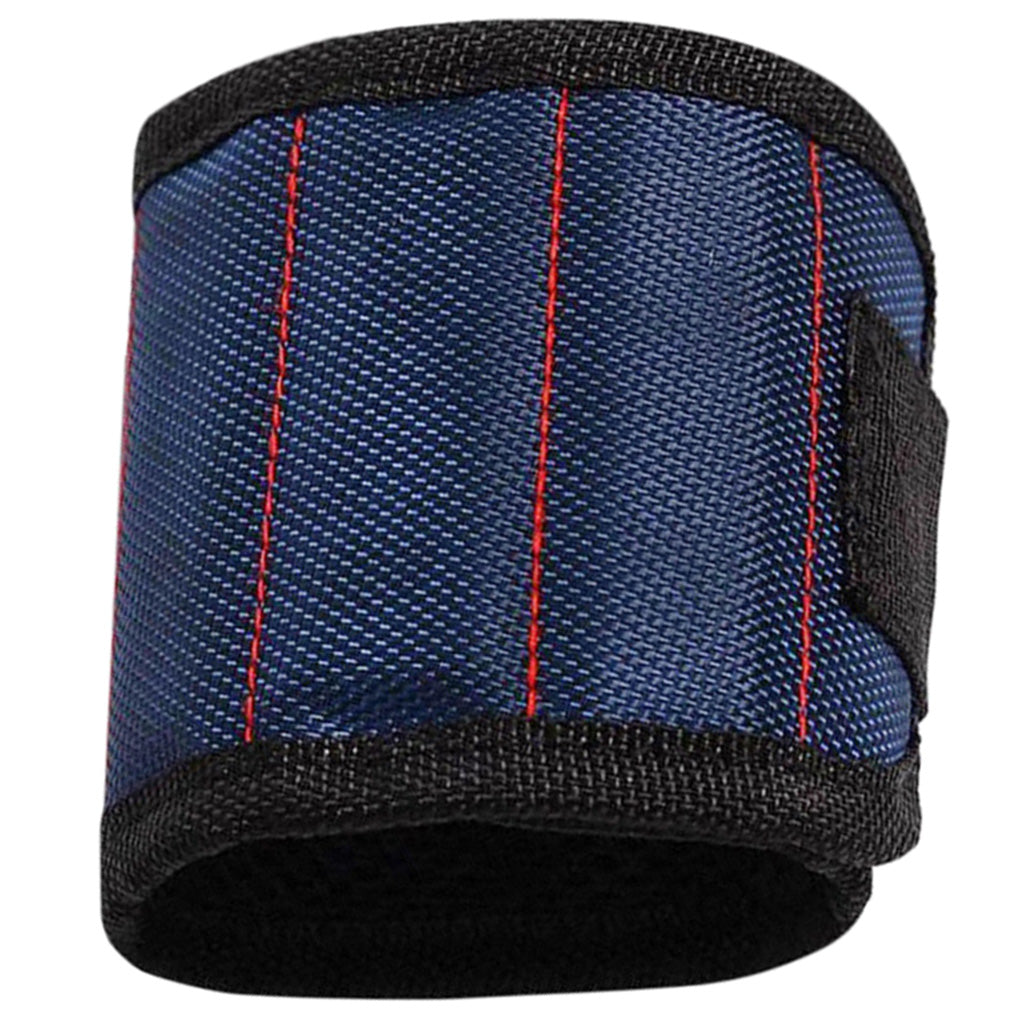 Super Strong Magnetic Wristband Tool Bag For Holding Screws Nails Dark Blue